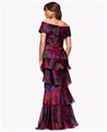 Яркое длинное платье Xscape для невысоких девушек, без рукавов, с подкладкой 11231525