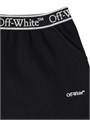 Юношеская хлопковая юбка Off-White с резинкой и логотипом, 100% хлопок, машинная стирка, Португалия 11168603
