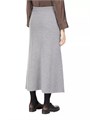 Юбка миди Agile из 100% шерсти MM Max Mara с эластичным поясом 10047979
