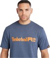 Мужская футболка Timberland PRO с логотипом, короткими рукавами, оригинального кроя, 100% хлопок, размер 3X 11283126