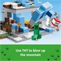 LEGO Minecraft Замороженные Вершины 21243, Набор с фигурками Стива, Крипера и Козла, для детей от 8 лет, Большой Исследовательский Набор 11281668