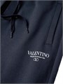 Valentino Garavani Хлопковые спортивные брюки с принтом от Valentino, регулярная посадка, Италия 11012544