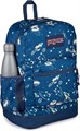 JanSport Рюкзак с большим основным отделением, карманом для бутылки и мягким отсеком для ноутбука 15 дюймов - абстрактные узоры 11244038