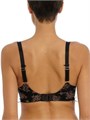 Бюстгальтер Freya Offbeat Decadence с боковой поддержкой, закругленными чашками, размер 32JJ, черного цвета 11259370