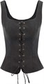 Корсет Scarlet Darkness в стиле Ренессанса с квадратным вырезом и шнуровкой из удобных материалов 11271122