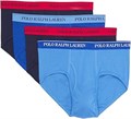 Мужские классические хлопковые брифы Polo Ralph Lauren, 4 шт., 100% чесаный хлопок 11277793