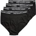 Мужские классические хлопковые брифы Polo Ralph Lauren, 4 шт., 100% чесаный хлопок 11277793