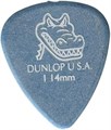 JIM DUNLOP Gator Grip стандартные гитарные медиаторы 1.5 мм, с быстрым разъемом и матовой поверхностью 11304600