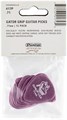 JIM DUNLOP Gator Grip стандартные гитарные медиаторы 1.5 мм, с быстрым разъемом и матовой поверхностью 11304600