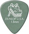 JIM DUNLOP Gator Grip стандартные гитарные медиаторы 1.5 мм, с быстрым разъемом и матовой поверхностью 11304600