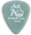 JIM DUNLOP Gator Grip стандартные гитарные медиаторы 1.5 мм, с быстрым разъемом и матовой поверхностью 11304600