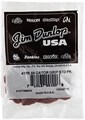 JIM DUNLOP Gator Grip стандартные гитарные медиаторы 1.5 мм, с быстрым разъемом и матовой поверхностью 11304600