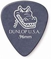 JIM DUNLOP Gator Grip стандартные гитарные медиаторы 1.5 мм, с быстрым разъемом и матовой поверхностью 11304600