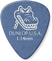 JIM DUNLOP Gator Grip стандартные гитарные медиаторы 1.5 мм, с быстрым разъемом и матовой поверхностью 11304600
