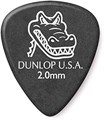 JIM DUNLOP Gator Grip стандартные гитарные медиаторы 1.5 мм, с быстрым разъемом и матовой поверхностью 11304600