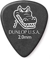 JIM DUNLOP Gator Grip стандартные гитарные медиаторы 1.5 мм, с быстрым разъемом и матовой поверхностью 11304600