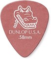 JIM DUNLOP Gator Grip стандартные гитарные медиаторы 1.5 мм, с быстрым разъемом и матовой поверхностью 11304600