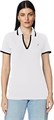 Женское поло Nautica из стретч-хлопка с пуговичной застежкой и классическим дизайном 11261990