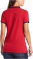 Женское поло Nautica из стретч-хлопка с пуговичной застежкой и классическим дизайном 11261990