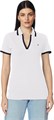 Женское поло Nautica из стретч-хлопка с пуговичной застежкой и классическим дизайном 11261990