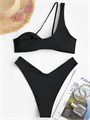 ZAFUL Женское сексуальное бикини с асимметричным вырезом, с подкладкой, эластичный бразильский купальник 11245283