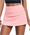 Pinspark Женская плиссированная теннисная юбка с эластичной высокой талией и карманами, мини-длина 11247724