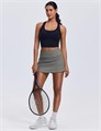 Pinspark Женская плиссированная теннисная юбка с эластичной высокой талией и карманами, мини-длина 11247724