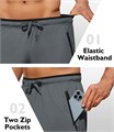 Pinspark Мужские спортивные 7-дюймовые шорты из быстросохнущей сетки с карманами на молнии 11292346