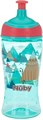 Nuby Детская бутылочка для воды на 355 мл (12 унций) с крышкой, 2 шт., расцветки: голубая с акулами и голубой с астронавтом 11308607