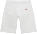 Детские шорты GUESS из эко-денима с органическим хлопком, пятью карманами и молнией 11279439