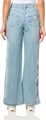 Женские джинсы True Religion Bobbi Baggy с потертостями, свободного кроя, классическая модель с 5 карманами 11260689