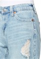 Женские джинсы True Religion Bobbi Baggy с потертостями, свободного кроя, классическая модель с 5 карманами 11260689