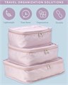 Bliss Комплект упаковочных кубиков из нейлона для путешествий - 3, 4 или 5 штук, компактные дышащие органайзеры для чемодана 11278117