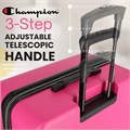 Champion Комплект из 3 жестких пластиковых чемоданов – 21”, 25”, 29” с 8 вращающимися колесами – расширяемые дорожные сумки из прочного ABS, разрешенные для авиаперевозок 11290762