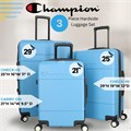 Champion Комплект из 3 жестких пластиковых чемоданов – 21”, 25”, 29” с 8 вращающимися колесами – расширяемые дорожные сумки из прочного ABS, разрешенные для авиаперевозок 11290762