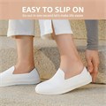 Женские кроссовки Stq Slip-On с дышащей верхней частью, амортизационной стелькой и прочной резиновой подошвой 11286119
