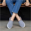Женские кроссовки Stq Slip-On с дышащей верхней частью, амортизационной стелькой и прочной резиновой подошвой 11286119