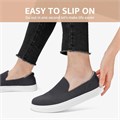 Женские кроссовки Stq Slip-On с дышащей верхней частью, амортизационной стелькой и прочной резиновой подошвой 11286119