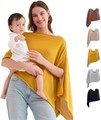 Momcozy Многофункциональное дышащее и мягкое пончо для кормления, с портативным чехлом и мешком для стирки 11309886