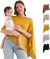 Momcozy Многофункциональное дышащее и мягкое пончо для кормления, с портативным чехлом и мешком для стирки 11309886