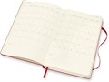 Moleskine Большой алый ежедневник на 12 месяцев 2022 года в твердом переплете (12,7 см x 21 см) 11274637