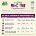 NOW Foods Жидкий подсластитель из монашеского фрукта, 60 мл, 0 калорий, с низким гликемическим индексом, без ГМО 11271506