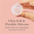 Rael Мягкая многоразовая менструальная чаша из медицинского силикона, защита до 12 часов, без BPA, мини 11306791