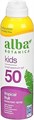 Alba Botanica Детский солнцезащитный спрей с запахом тропических фруктов, широким спектром защиты SPF 50, водостойкий, 150 мл 11251390
