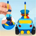 Liberty Imports Моя первая радиоуправляемая мультяшная машинка для детей от 1 до 3 лет, игрушка с дистанционным управлением для малышей от 18 месяцев (полицейская машинка) 11266763