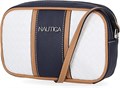 Nautica Кроссбоди-сумка из PU-кожи для женщин с регулируемым плечевым ремешком, карманами и легкостью в уходе 11242248