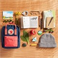Fjallraven Мини-рюкзак Kanken 7 л из водоотталкивающей ткани с регулируемыми ремнями и двумя карманами 11249429