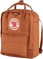 Fjallraven Мини-рюкзак Kanken 7 л из водоотталкивающей ткани с регулируемыми ремнями и двумя карманами 11249429