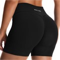Шорты Aoxjox Refine Seamless для тренировок с завышенной талией и скрытой сборкой, длина 5 дюймов 11246757
