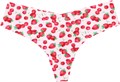 Тонкие стринги Victoria',s Secret No Show с принтом Pink Berries, размер XL, для машинной стирки 11275388